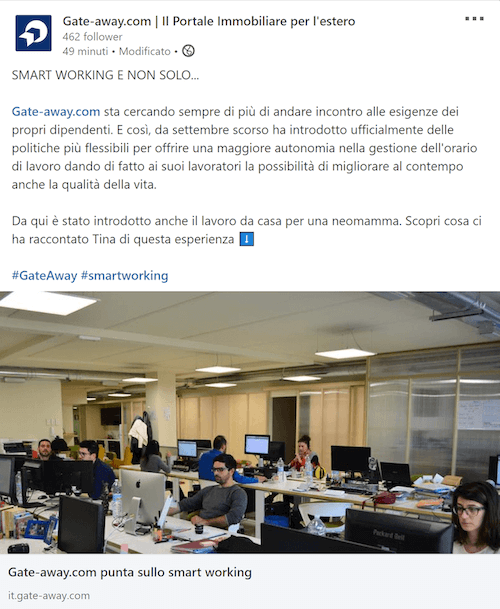 Employer Branding - Gate-away.com e lo Smart Working