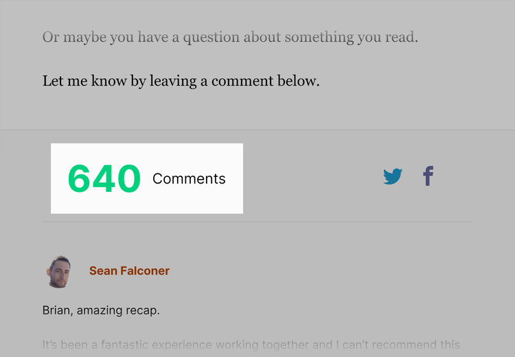 SEO checklist – Comments