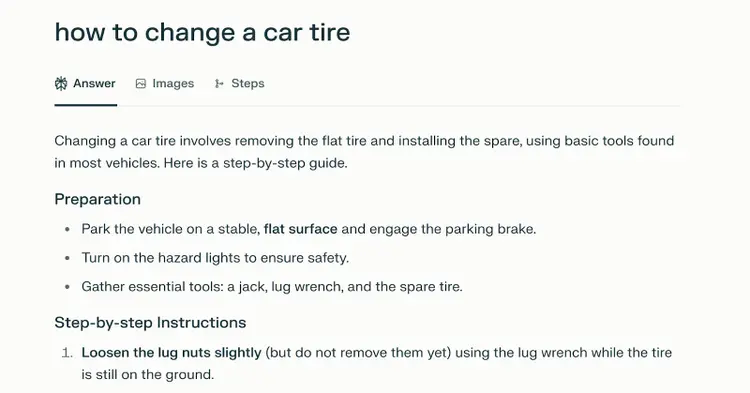 Non vengono visualizzate immagini per una domanda su come fare.