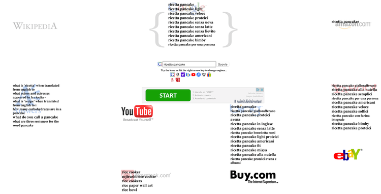 Soovle: suggerimenti Wikipedia, YouTube, eBay, Buy.com, altre piattaforme