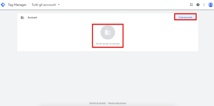 Google Tag Manager installation showing container snippet code for website integration