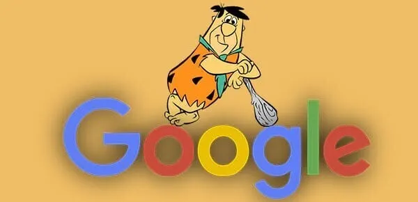 Google search result showing Fred Update article with Flintstones illustration