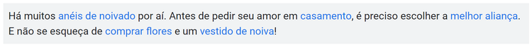 exemplo de mau uso do texto âncora
