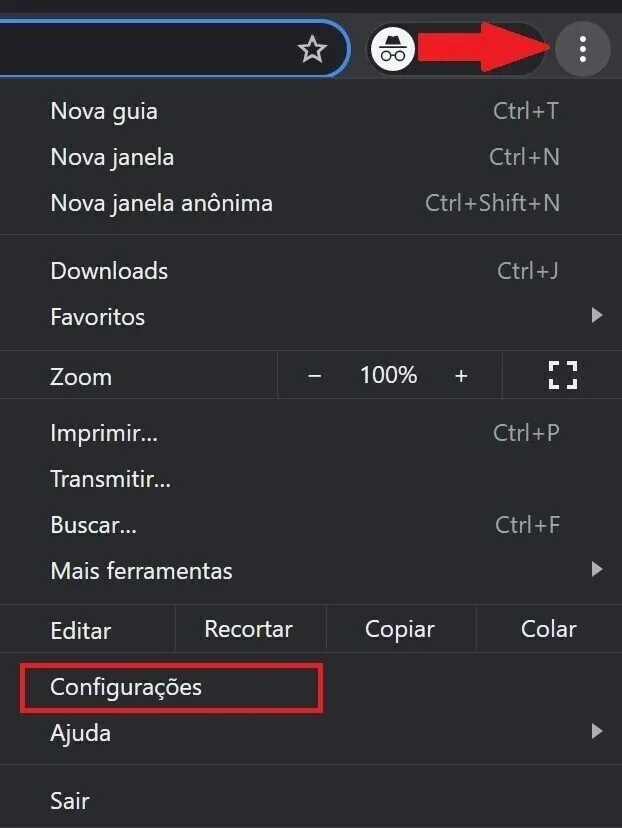 Muitos redirecionamentos Chrome Firefox corrigir