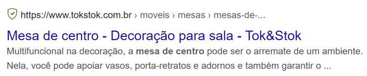 title tag com palavra-chave