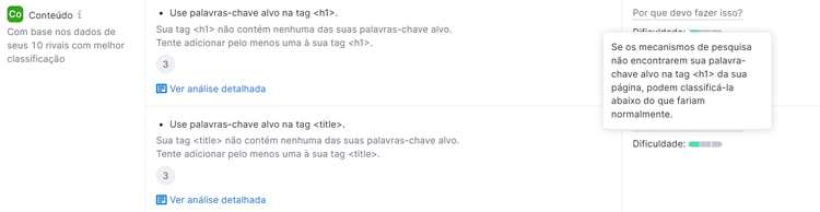 ideia de conteúdo, botão por que devo fazer isso
