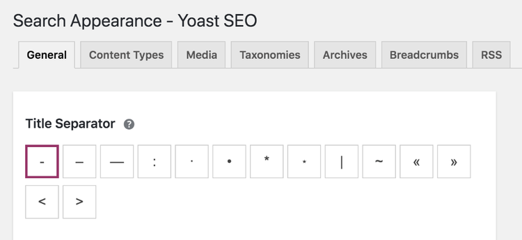 yoast seo serach appearance