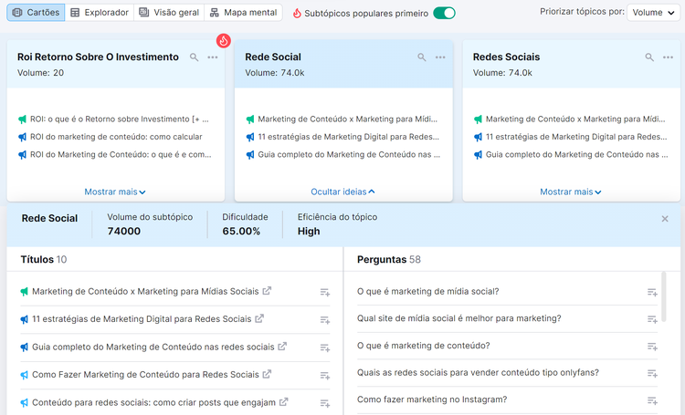 ferramenta topic research