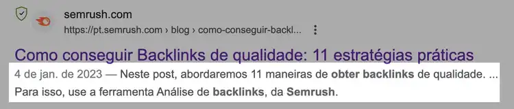 exemplo de metadescrição