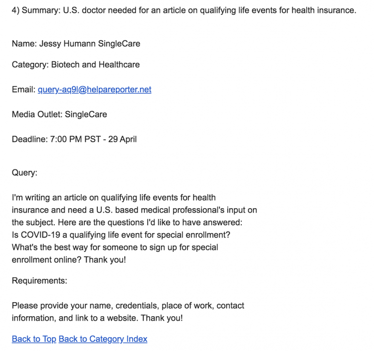 Help a Reporter Out (HARO) - ferramenta de SEO