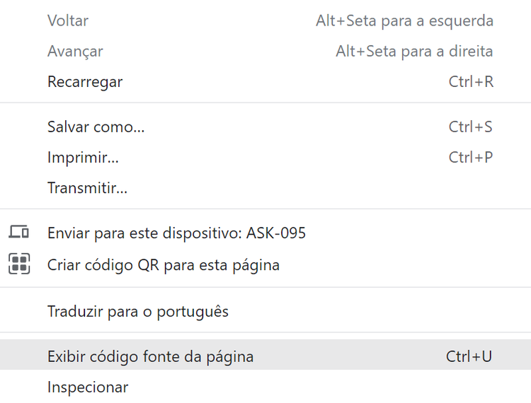 Tags nofollow verificar página exibir código-fonte