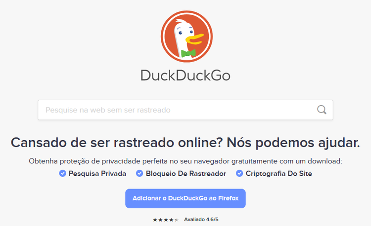 home duckduckgo