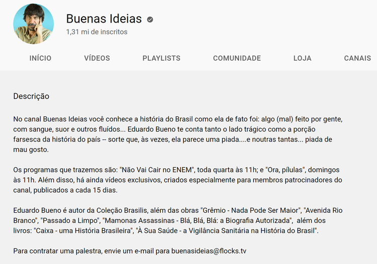 como ganhar inscritos no youtube - exemplo descrição completa