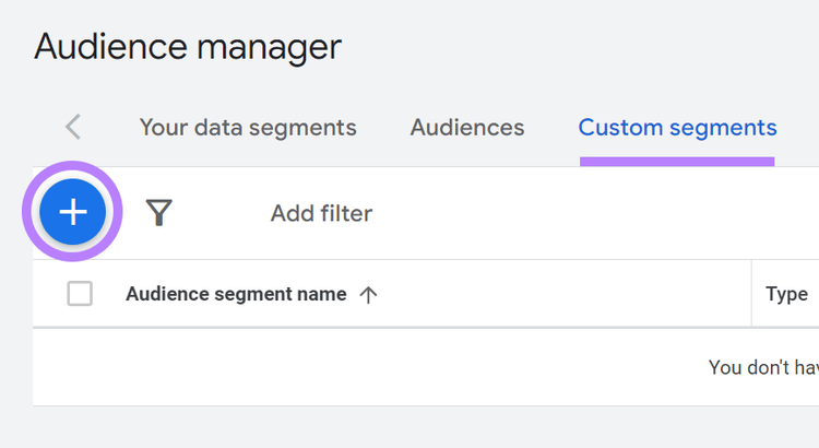 Guia Segmentos personalizados no Google Ads