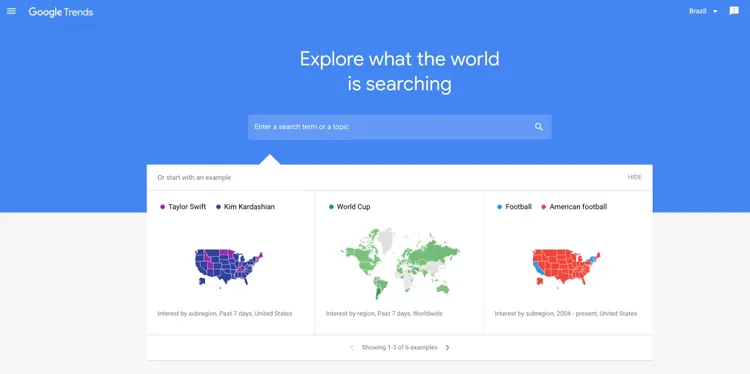 Google Trends BR