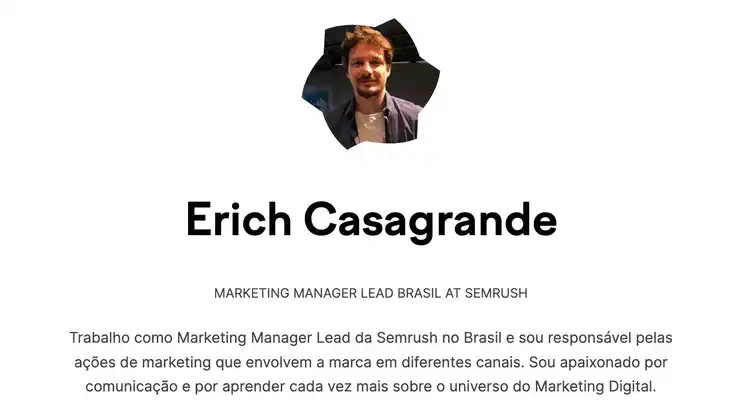 exemplo de mini-biografia do autor