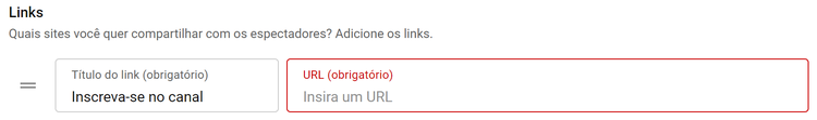 como ganhar inscritos no youtube - criando o link para inscrição direta