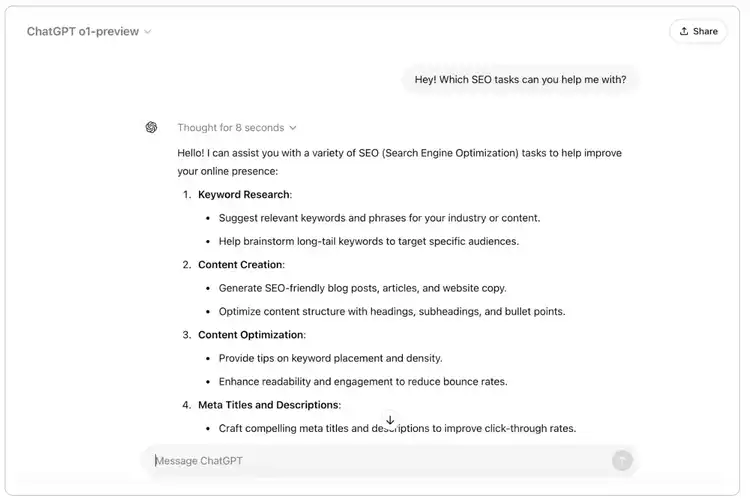 Utilizando o ChatGPT para SEO com IA