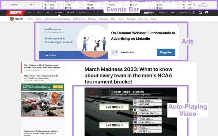 Site da ESPN