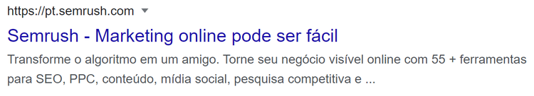 exemplo de metatítulo e metadescrição