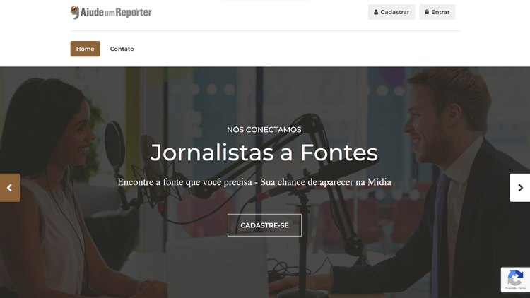 ajude um repórter