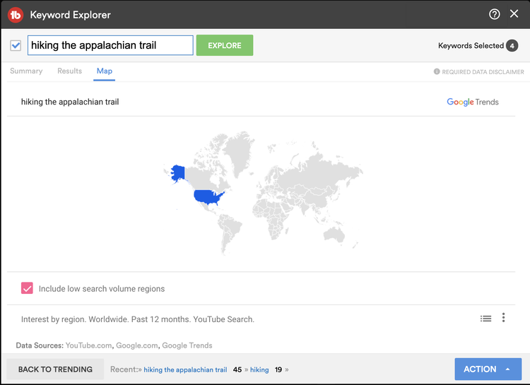 Guia mapa no TubeBuddy