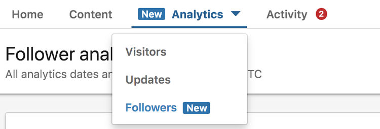 linkedin analitics