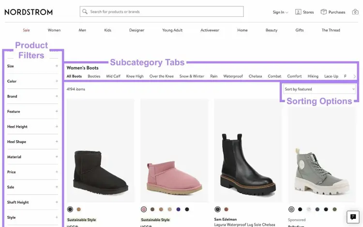 site da Nordstrom