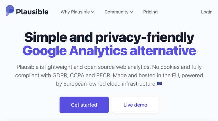 home Plausible Analytics