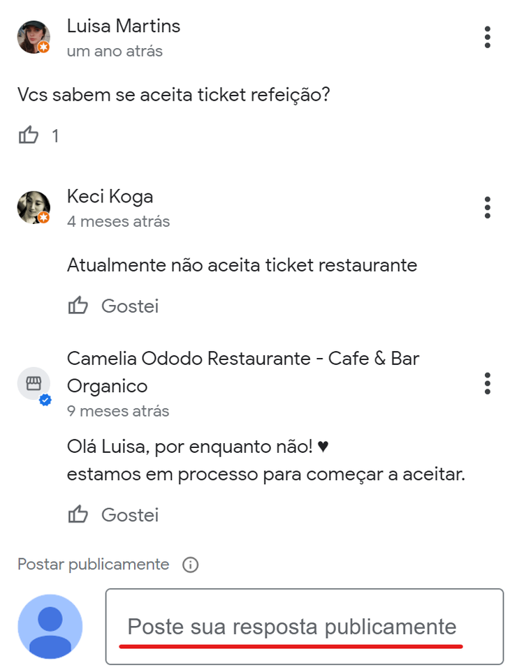 pergunte à comunidade